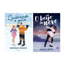 Kit com 2 livros Romance - Quebrando o Gelo + O Beijo da Neve