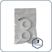 Kit com 2 luvas/ suporte para bomba eletronica de galão 10 ou 20 litros