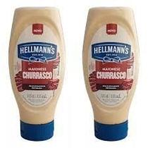 KIT COM 2 - Maionese Temperada Churrasco Hellmann's 335g. KIT COM 2 - Maionese Temperada Churrasco Hellmann's 335g.