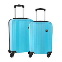 Kit Com 2 Malas de Bordo Para Viagem Rodas Dupla - Fibra ABS Kit Com 2 Malas de Bordo Para Viagem Rodas Dupla - Fibra ABS