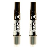 Kit com 2 Marcador Piloto V Board Master para Quadro Branco Recarregável Kit com 2 Marcador Piloto V Board Master para Quadro Branco Recarregável