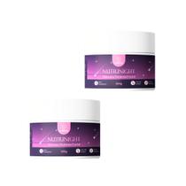 Kit com 2 - Máscara Noturna Facial NutriNight Fio Cabana 300g Hidrata, Regenera e Ilumina Kit com 2 - Máscara Noturna Facial NutriNight Fio Cabana 300g Hidrata, Regenera e Ilumina