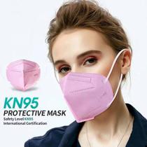 KIT com 2 Máscaras de Proteção com Elástico (Orelha) KN95 PFF2
