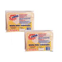 Kit Com 2 Massa Para Vidraceiro Linhal 500g Profissional