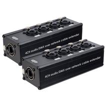 Kit com 2 Medusas Passiva via Cabo de Rede 4 Canais com Conectores Combo Kit com 2 Medusas Passiva via Cabo de Rede 4 Canais com Conectores Combo