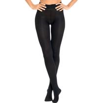 Kit Com 2 Meia Calça Feminina Trifil Adulto Clássica Fio 80 Opaca em Poliamida Durável e Resistente