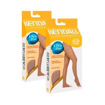 Kit Com 2 Meia Calça Kendall Ultra Pro Feminina Meias Alta Compressão Para Inchaço e Varizes