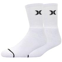 Kit com 2 Meia Hurley Cano Alto HU08A.013 - Branco Kit com 2 Meia Hurley Cano Alto HU08A.013 - Branco