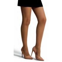 Kit com 2 Meias Calça Básica Fio 15 Elastano Selene 9765