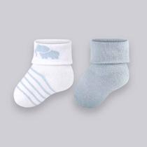 Kit com 2 Meias Lupo Recem Nascido 2030-088