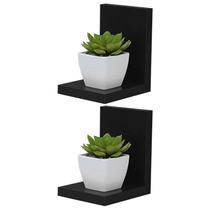 Kit Com 2 Mini Prateleiras Buzios 15 X 12cm Kit Com 2 Mini Prateleiras Buzios 15 X 12cm