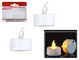 Kit com 2 Mini Velas Artificial com Led Kit com 2 Mini Velas Artificial com Led