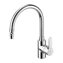 Kit com 2 Monocomando para Cozinha de Mesa Bica Alta com Arejador Articulado L20 Prata/Cromado Celite Kit com 2 Monocomando para Cozinha de Mesa Bica Alta com Arejador Articulado L20 Prata/Cromado Celite