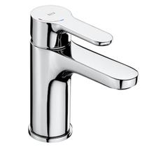 Kit com 2 Monocomando para Lavatorio de Mesa Bica Baixa L20 Roca Prata/Cromado Celite Kit com 2 Monocomando para Lavatorio de Mesa Bica Baixa L20 Roca Prata/Cromado Celite