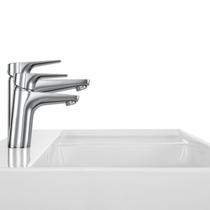 Kit com 2 Monocomando para Lavatório de Mesa de Bica Baixa Atlas Prata/Cromado Celite Kit com 2 Monocomando para Lavatório de Mesa de Bica Baixa Atlas Prata/Cromado Celite
