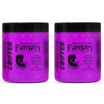 Kit Com 2 Mousse Fantasy Coiffer 500g Matizador, Desamarelador e Hidratação para Cabelos Loiros Kit Com 2 Mousse Fantasy Coiffer 500g Matizador, Desamarelador e Hidratação para Cabelos Loiros