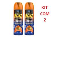 KIT COM 2 Multi Inseticida Buzz Off 450ml Eficaz Contra o Mosquito da Dengue My Place Extreme Baratas Aranhas AE2500015