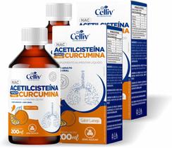 Kit Com 2 - N@C Acetilcisteín@ + Curcumina 200ml Celliv