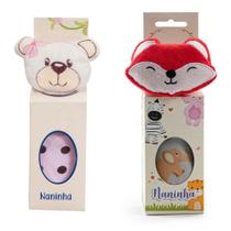 Kit com 2 Naninhas de Bebê em Animais e Modelos Diferentes - Barros Baby Store