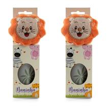 Kit com 2 Naninhas de Bebê em Animais e Modelos Diferentes - Beca Baby