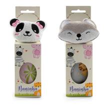 Kit com 2 Naninhas de Bebê em Animais e Modelos Diferentes - Beca Baby