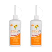 Kit com 2 Óleo De Girassol Dermaex 200ml Óleo Cicatrizante