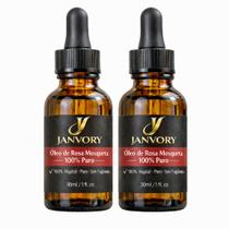 Kit com 2 Óleos de Rosa Mosqueta 100% Puros 30 ml cada (60 ml no total) Kit com 2 Óleos de Rosa Mosqueta 100% Puros 30 ml cada (60 ml no total)