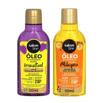 Kit com 2 Óleos de Tratamento Multy Uva + Maracujá Salon Line Kit com 2 Óleos de Tratamento Multy Uva + Maracujá Salon Line