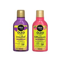Kit com 2 Óleos de Tratamento Multy Uva + Morango Salon Line