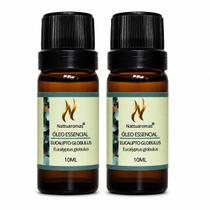 Kit com 2 Óleos Essenciais 10ml Nattuaromas 100% Puro Variações:Eucalipto Globulus Kit com 2 Óleos Essenciais 10ml Nattuaromas 100% Puro Variações:Eucalipto Globulus