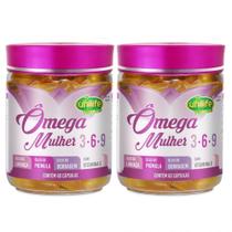 Kit com 2 Omegas 3 Mulher 3-6-9 60 Capsulas 1450mg Unilife