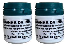 Kit Com 2 Original Castanha índia Indiana