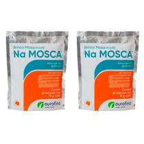 Kit com 2 ouro fino brinco mosquicida na mosca 15 gr (pacote com 20)