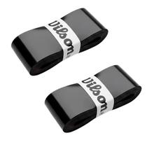 Kit com 2 Overgrip Wilson Raquete de Tênis Padel Badminton Beach Tennis Preto Branco Kit com 2 Overgrip Wilson Raquete de Tênis Padel Badminton Beach Tennis Preto Branco