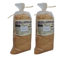 Kit com 2 Paçoca de Colher Mineira de Piranguinho 500 g cada Total 1 kg Kit com 2 Paçoca de Colher Mineira de Piranguinho 500 g cada Total 1 kg