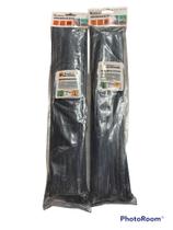 Kit com 2 pacote de abraçadeira de nylon 3.6mm/ 400mm