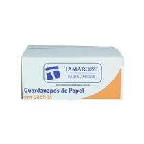 Kit com 2 Pacotes de Guardanapo Branco 30x15cm com 250 Sachês de 2 Unidades Cada Total 500 Guardanapos