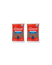 Kit com 2 pacotes do granulado macio de chocolate harald 1kg Kit com 2 pacotes do granulado macio de chocolate harald 1kg
