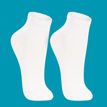 Kit com 2 pares de Meias Infantis Basicas Branca - Lupo Kit com 2 pares de Meias Infantis Basicas Branca - Lupo