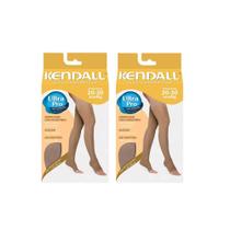 Kit com 2 Pares de Meias Kendall 7/8 Alta Compressão sem Ponteira (20-30 mmHg) - 1713 - Kendall Meias
