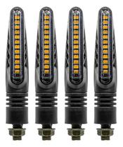 Kit Com 2 Pares Led de Pisca Pisca Farol para Motocicleta CB250F Twister CG TITAN FAN150 START 160