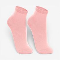 Kit Com 2 Pares Meia Lupo Cano Médio Rosa Kit Com 2 Pares Meia Lupo Cano Médio Rosa