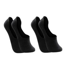 Kit com 2 pares meia sapatilha algodão adullto Lupo Ref.: 03282 Kit com 2 pares meia sapatilha algodão adullto Lupo Ref.: 03282