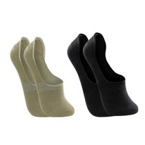 Kit com 2 pares meia sapatilha algodão adullto Lupo Ref.: 03282