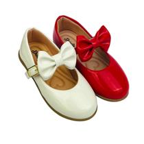 Kit Com 2 Pares Sapatilha Infantil Menina Boneca Verniz Confortável SPT-505