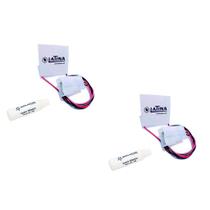 Kit com 2 Pastilhas Termoelétricas Peltier e Pasta Térmica Latina