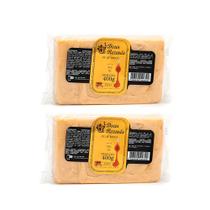 Kit com 2 Pé de Moleque com Leite Condensado Pé de Moça de Minas Gerais 400g Rezenda Kit com 2 Pé de Moleque com Leite Condensado Pé de Moça de Minas Gerais 400g Rezenda
