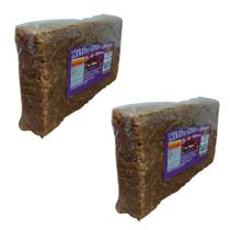 Kit com 2 Pé de Moleque de Piranguinho Moído 350g cada Total 700g