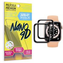 Kit com 2 Películas Protetoras Apple Watch 40mm Premium Nano 9D - Armyshield