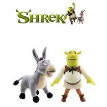 Kit Com 2 Pelúcias Shrek Burro E Gato De Notas 26Cm Super Macias Presente Criativo Filme Desenho Fio Kit Com 2 Pelúcias Shrek Burro E Gato De Notas 26Cm Super Macias Presente Criativo Filme Desenho Fio